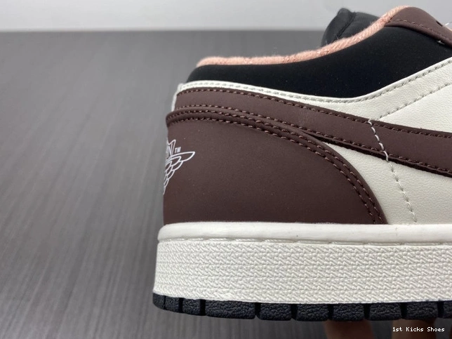 1st Kicks Shoes Air 1 Low DC6991-200 Mocha Jordan 0701